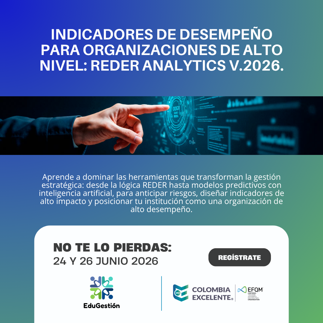 Curso: Indicadores de desempeño para organizaciones de alto nivel: REDER Analytics V.2026.